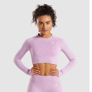 Gymshark vital long sleeve crop top